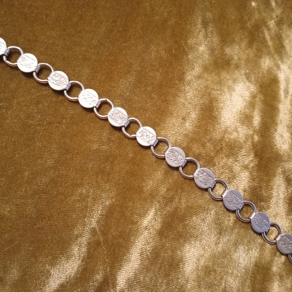 Sarah Coventry Vintage Floral Bracelet - Picture 1 of 2
